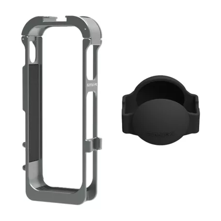 Sunnylife fém mágneses keret szilikon lencsevédővel Insta360 X5 készülékhez