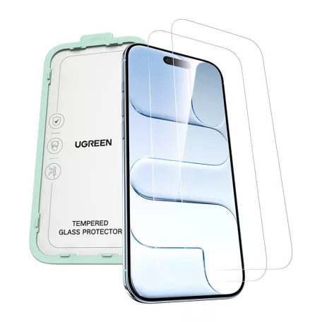 Ugreen SP1142 edzett üveg iPhone 17 Air készülékhez (2 db)