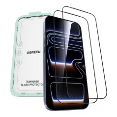   Ugreen SP1147 edzett üveg iPhone 17 Pro Max készülékhez (2 db)