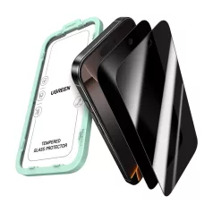   Ugreen SP1154 adatvédelmi edzett üveg iPhone 17 Air készülékhez (2 db)