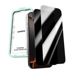   Ugreen SP1155 adatvédelmi edzett üveg iPhone 17 Pro készülékhez (2 db)