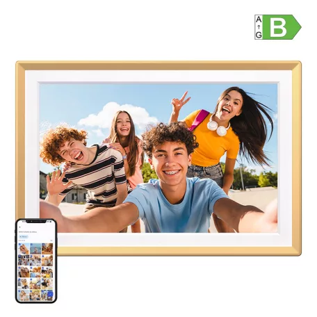 Arzopa D14 Golden digitális képkeret (arany)