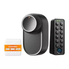   SwitchBot Ultra 3 az 1-ben intelligens zár Hub Mini Matter vezérlőpanellel és billentyűzettel