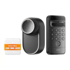   SwitchBot Ultra 3 az 1-ben intelligens zár Hub Mini Matter vezérlőpanellel és Vision billentyűzettel