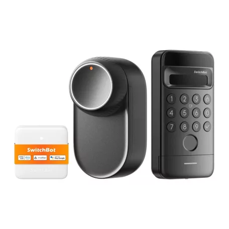 SwitchBot Ultra 3 az 1-ben intelligens zár Hub Mini Matter vezérlőpanellel és Vision billentyűzettel