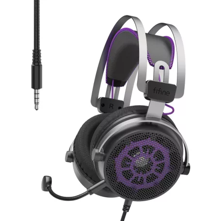 Fifine H18 játék fejhallgató (fekete)