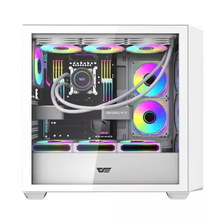 DarkFlash DS900WD számítógépház (fehér)