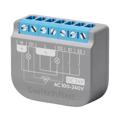   SwitchBot Relay Switch 2PM intelligens kétcsatornás kapcsoló