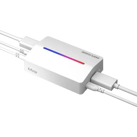 Fifine V3W, HDMI USB-A rögzítőkártya (fehér)