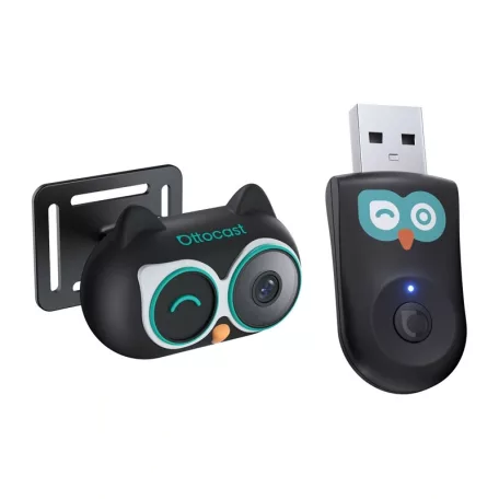 Ottocast CarPlay vezeték nélküli autós adapter autós dadussal (Cabin Care)