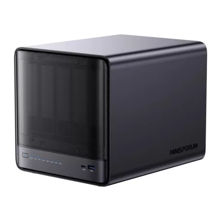 MINI-PC Minis Forum NAS N5 Pro AMD Ryzen AI 9 HX Pro 370, 32GB+128GB O