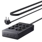 UGREEN S622 elosztó, 20 W, 6x AC, 3x USB, USB-C, 1,5 m-es kábel