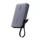 Powerbank 20000 mAh, UGREEN PB551, 145W, visszahúzható kábellel