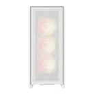 DarkFlash AIRNOVA számítógép-ház (fehér) + 3 ventilátor