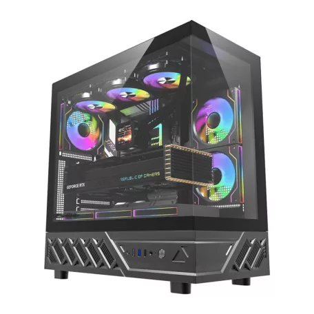 DarkFlash DS950 számítógép-ház (fekete)
