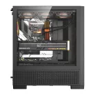 DarkFlash AIRNOVA számítógép-ház (fekete) + 3 ventilátor
