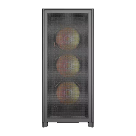 DarkFlash AIRNOVA számítógép-ház (fekete) + 3 ventilátor