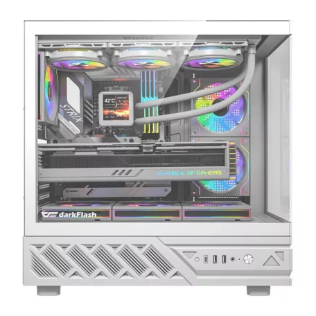 DarkFlash DS950 számítógép-ház (fehér)