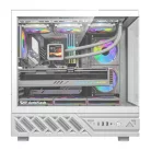 DarkFlash DS950 számítógép-ház (fehér) + 6 ventilátor