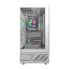 DarkFlash DS950 számítógép-ház (fehér) + 6 ventilátor