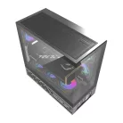 DarkFlash DS950V számítógép-ház kijelzővel (fekete) + 6 ventilátor