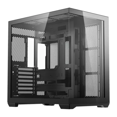 DarkFlash C280 számítógép-ház (fekete) + 7 ventilátor
