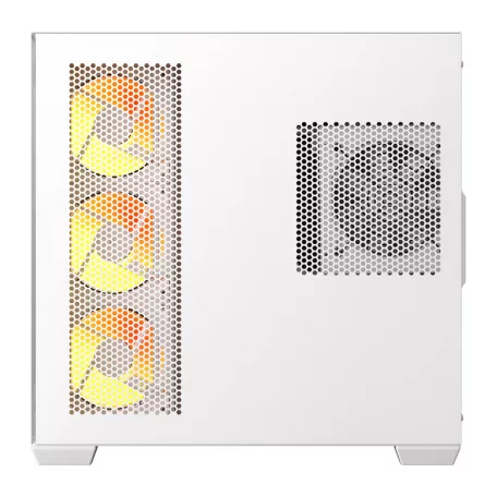 DarkFlash C280 számítógép-ház (fehér) + 7 ventilátor