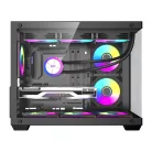 DarkFlash B275 PRO számítógép-ház (fekete) + 6 ventilátor