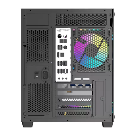 DarkFlash B275 PRO számítógép-ház (fekete) + 6 ventilátor