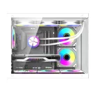 DarkFlash B275 PRO számítógép-ház (fehér) + 6 ventilátor