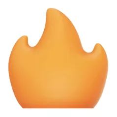   Lángmintás lámpaernyő a Flextail Tiny Pump 2X lámpához (narancssárga)