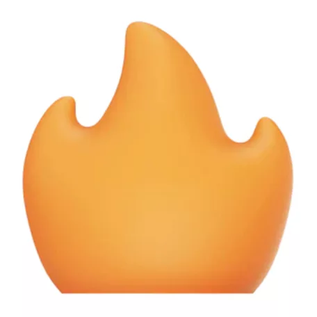 Lángmintás lámpaernyő a Flextail Tiny Pump 2X lámpához (narancssárga)