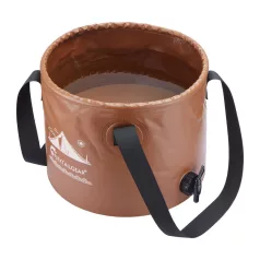   Flextail Flex Bucket 20 literes összecsukható vödör (barna)