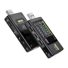 FNIRSI FNB58 USB port tesztelő, fekete