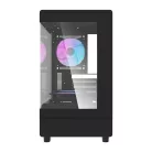 Darkflash DB330M számítógép-ház + 3 ventilátor (fekete)