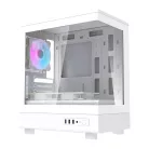 Darkflash DB330M számítógép-ház + 3 ventilátor (fehér)