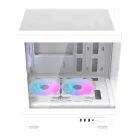 Darkflash DB330M számítógép-ház + 3 ventilátor (fehér)