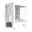 Darkflash DB330M számítógép-ház + 3 ventilátor (fehér)