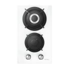 ISEASY MGBG-312A gázfőzőlap, 2 égő (fehér)