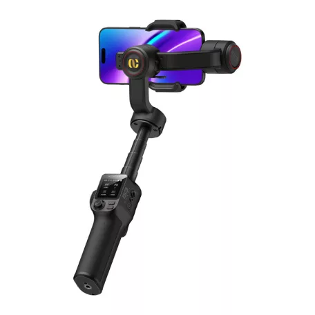 AOCHUAN S3 stabilizátor AI-érzékelővel (fekete)