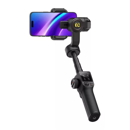 AOCHUAN S3 stabilizátor AI-érzékelővel (fekete)