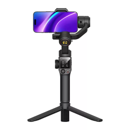 AOCHUAN S3 stabilizátor AI-érzékelővel (fekete)