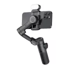 AOCHUAN XE gimbal RGB-megvilágítással (fekete)