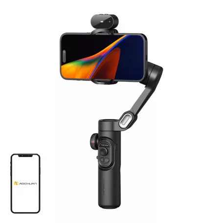 AOCHUAN XE gimbal AI-érzékelővel (fekete)