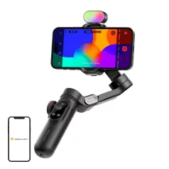 AOCHUAN X Pro gimbal RGB-megvilágítással (fekete)
