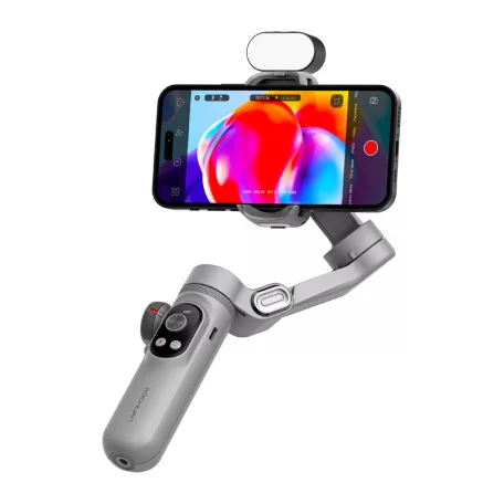 AOCHUAN X Pro gimbal RGB-megvilágítással (szürke)
