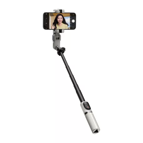 AOCHUAN M1 Pro stabilizátor RGB-megvilágítással (fehér)