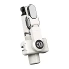 AOCHUAN M1 Pro stabilizátor RGB-megvilágítással (fehér)
