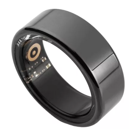 COLMI R02 okosgyűrű, 10-es méret, 19,8 mm (fekete) + töltőtok