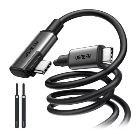 Ugreen US551 USB-C – USB-C kábel, VR, 5 Gbps, 5 m (fekete)